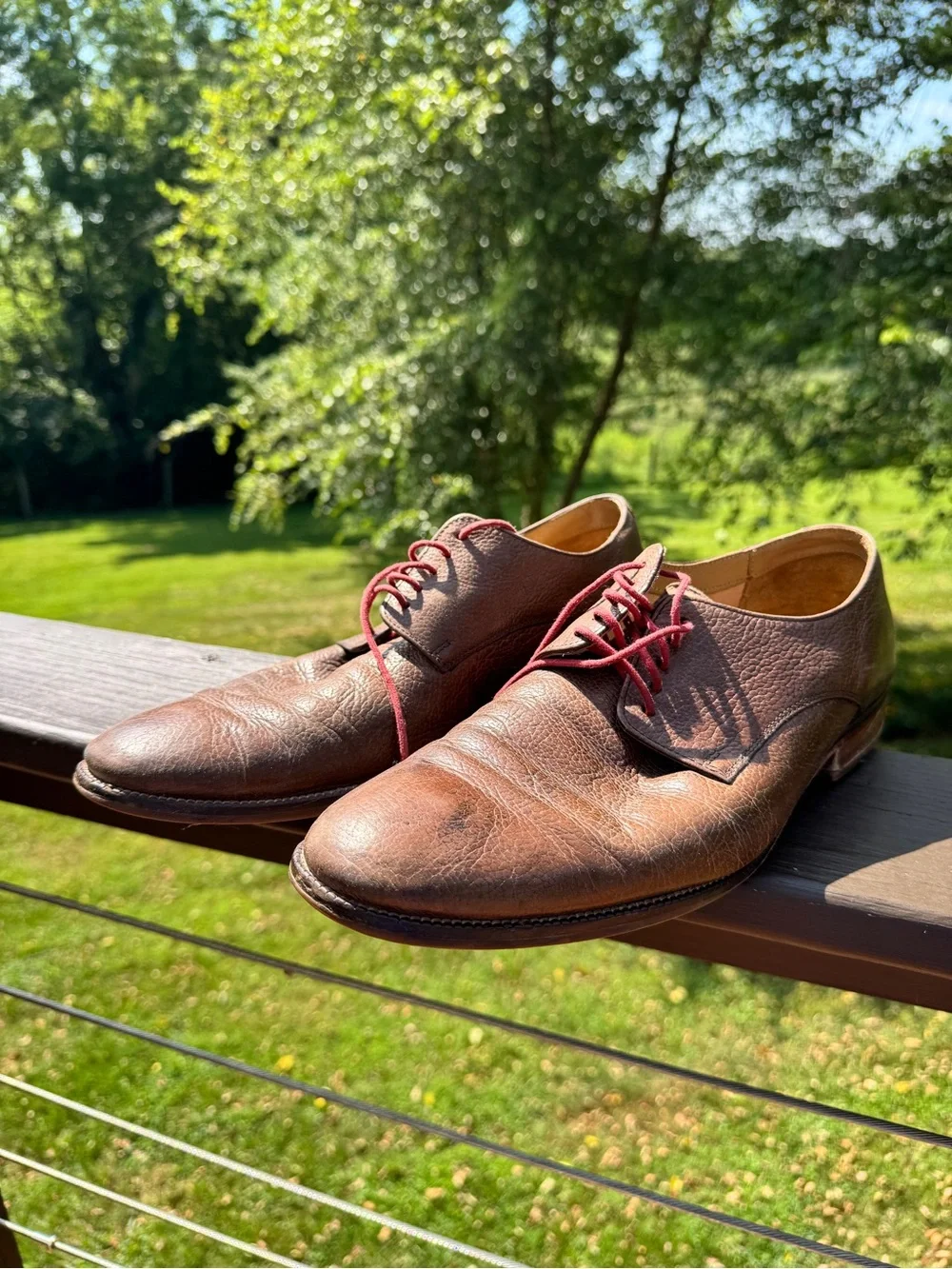 Cole Haan brown leather